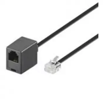 Wentronic 68257 ryšio priedas, juodas