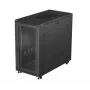 19 colių stovo spinta LANBERG FF01-6222-23B 22U 600x1200 mm juoda, perforuotos durys