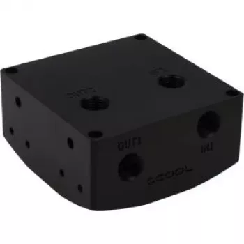 Alphacool Eisdecke D5 priedas - Juodas acetalis G1/4 - (VPP755/VPP655/TPP644/MCP655) V.3 (13188)