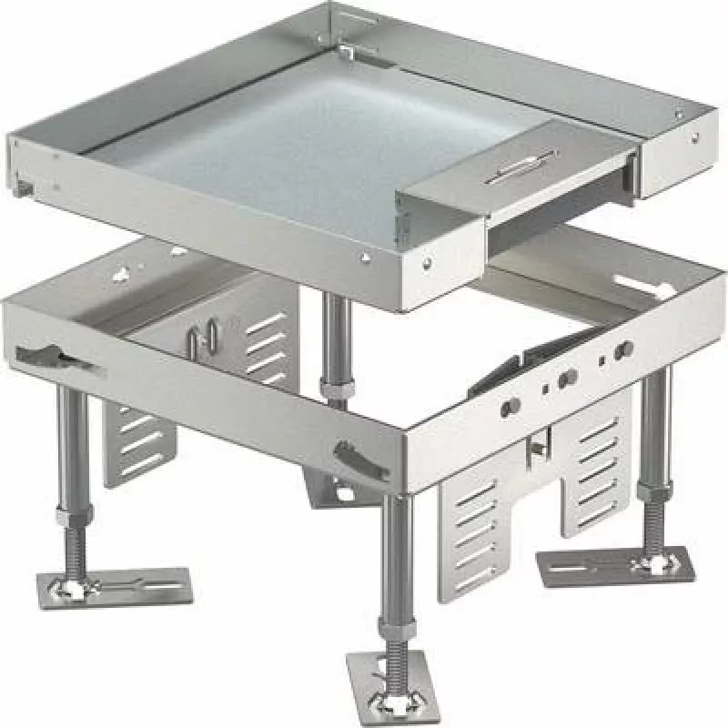 OBO Bettermann kvadratinė kasetė RKSN2 4 VS 20 m. išvadas 200x200mm (7409208)