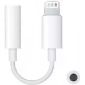 jungčių adapteris CoreParts MSPP74280 Lightning į 3,5 mm garso, balta