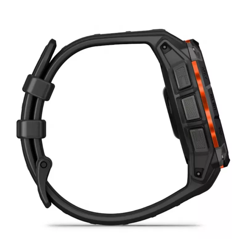 Garmin Instinct® 3 – 45 mm, saulės energija naudojantis laikrodis, juodas
