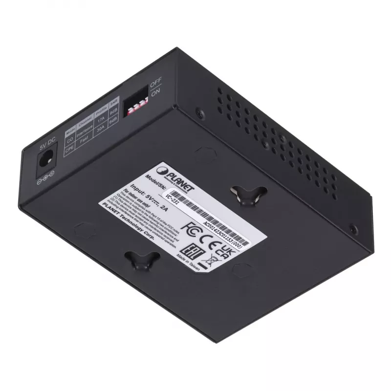 Planet VC-231G tiltas/kartotuvas 1000 Mbit/s Tinklo tiltas Juodas