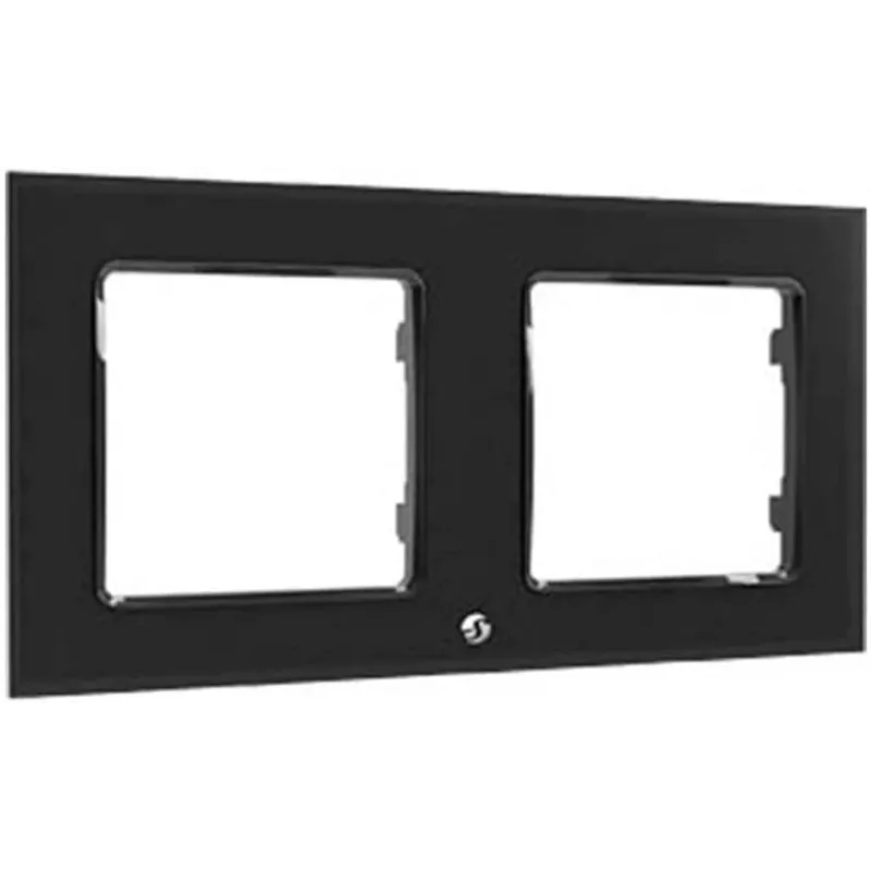 Shelly Wall Frame 2 stačiakampis baltas plastikinis 10 x 80 mm