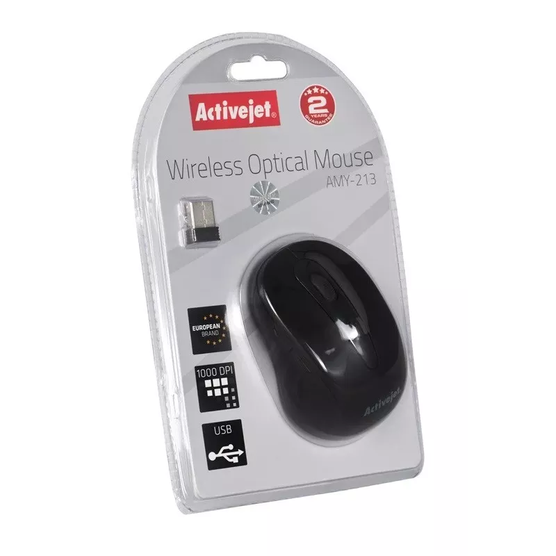 Activejet AMY-213 pelė belaidė optinė USB pelė