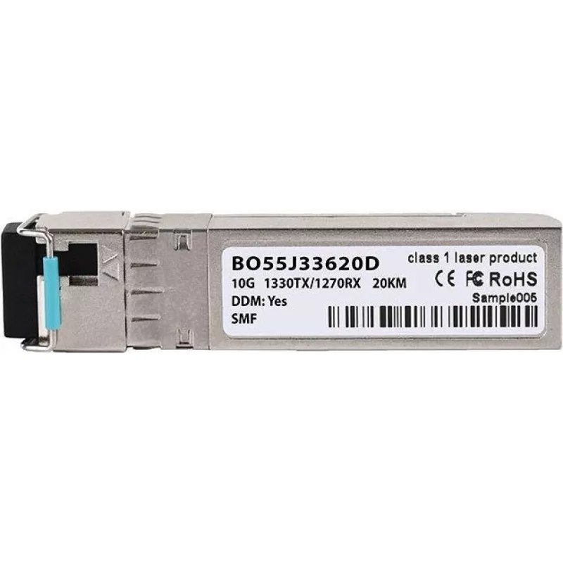 BlueOptics SFP-10G-BX-D-20-AN-BO tinklo siųstuvo-imtuvo modulis Šviesolaidinis 10000 Mbit/s SFP+