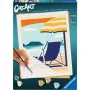 Piešimo rinkinys Ravensburger CreArt – Relax at the Beach (23897) meno rinkinys