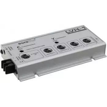 S-Video paskirstymo stiprintuvas EUROLITE LVH-1 (1 įvestis, 4 išvestys)