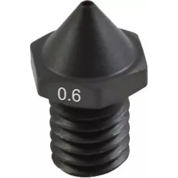 3D spausdintuvo antgalis Flashforge Creator 4 0,6 mm grūdintas - dilimui atsparus ekstruzijos antgalis