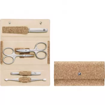Manikiūro ir pedikiūro dovanų rinkinys ZWILLING 97689-006-0 smėlio spalvos nerūdijantis plienas 5 vnt.