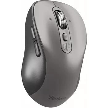 Laidinė ergonominė kompiuterio pelė YENKEE YMS2010SR — kompaktiškas dizainas, optinis sekimas, 6 mygtukai, 1000–3200 DPI