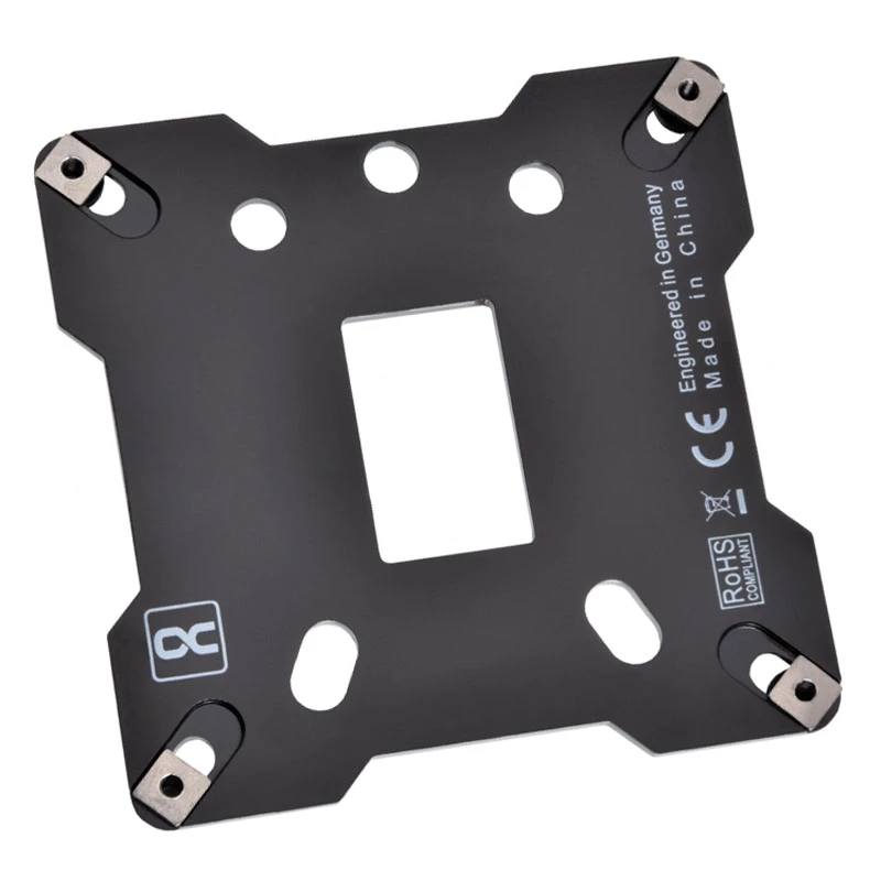 Atraminė plokštė Alphacool 13071 nerūdijantis plienas juoda 90 mm