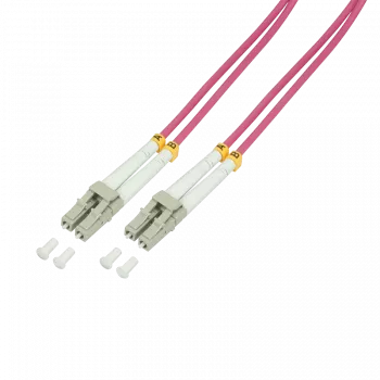 LogiLink FP4LC50 InfiniBand optinis kabelis 50m 2x LC Violet