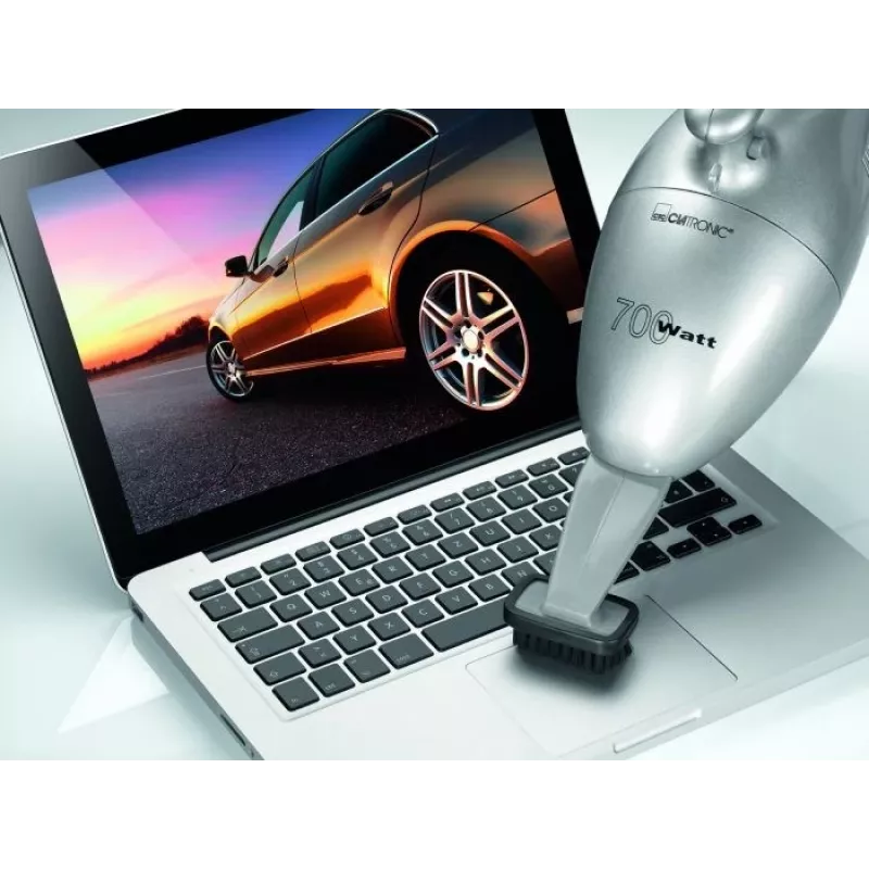 Clatronic HS 2631 rankinis dulkių siurblys Pilka Dulkių maišelis