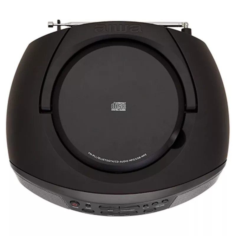 Audio Micro System Aiwa BBTU-400BK, CD/MP3/FM-PLL/BT grotuvas (juodas)