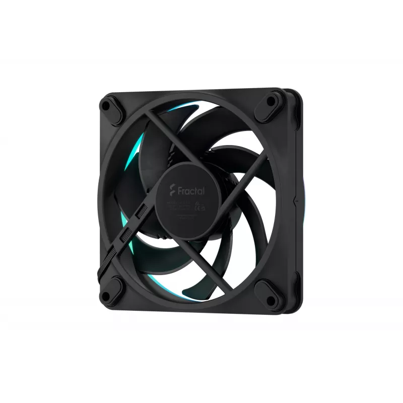 Fractal Design Momentum 12 RGB 120mm ARGB korpuso ventiliatorius - juodas
