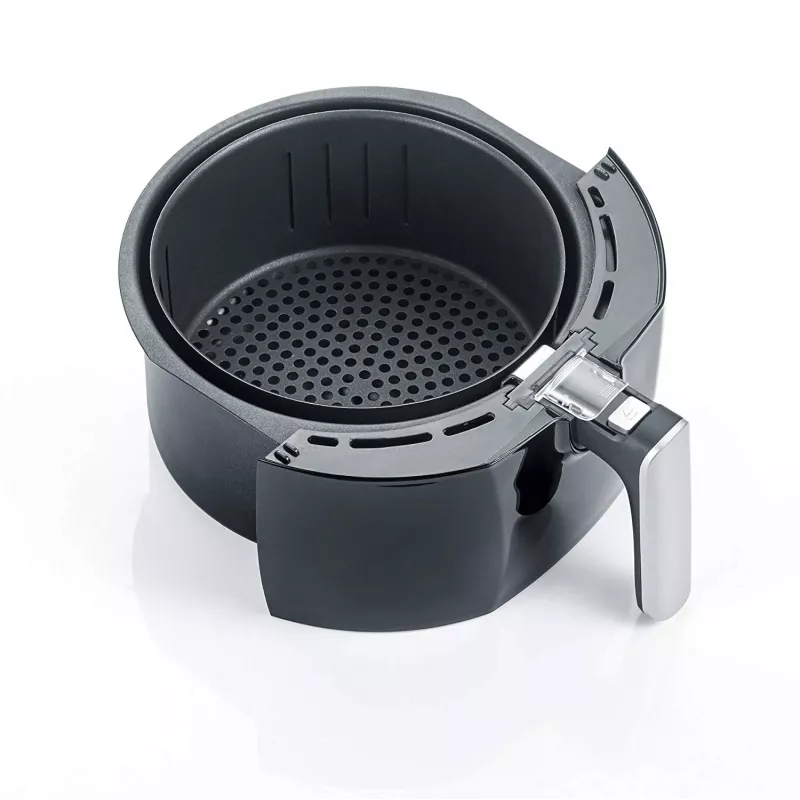 Severin 2430 Single 3.2 L Stand-alone 1500 W Karšto oro gruzdintuvė Juoda, Nerūdijantis plienas