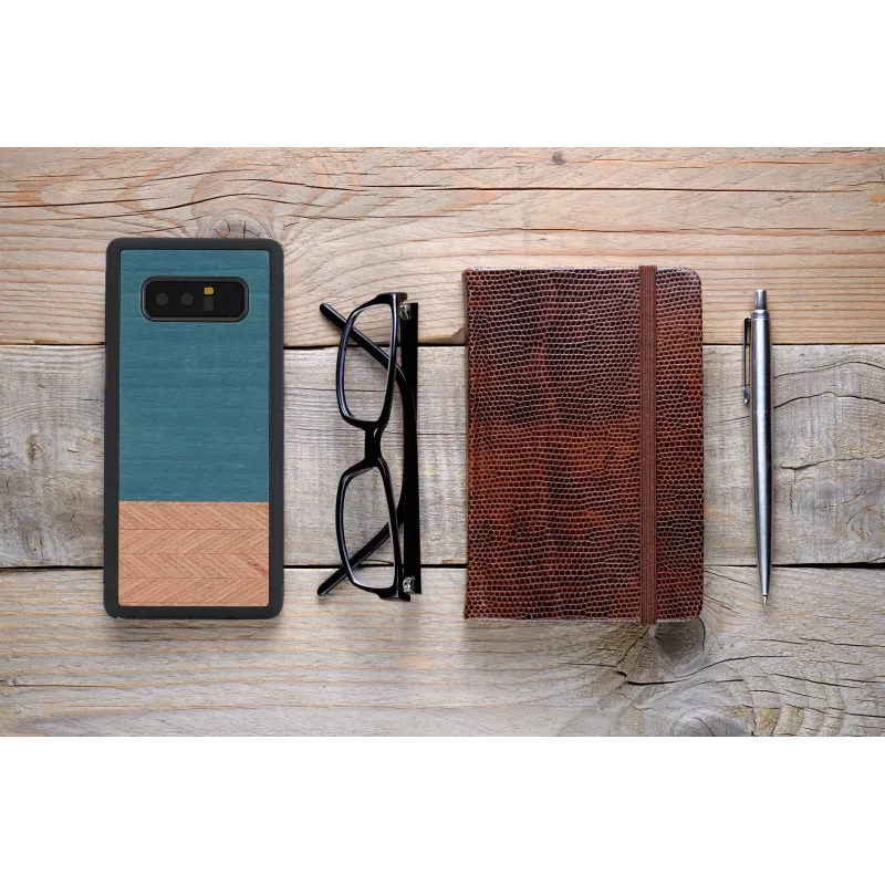 man and wood išmaniojo telefono dėklas Galaxy Note 8 — džinsų juoda