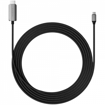 Satechi USB-C į HDMI 2.1 8K laidas, ilgis: 1,96 m, turi HDMI 2.1 ir USB-C jungtis