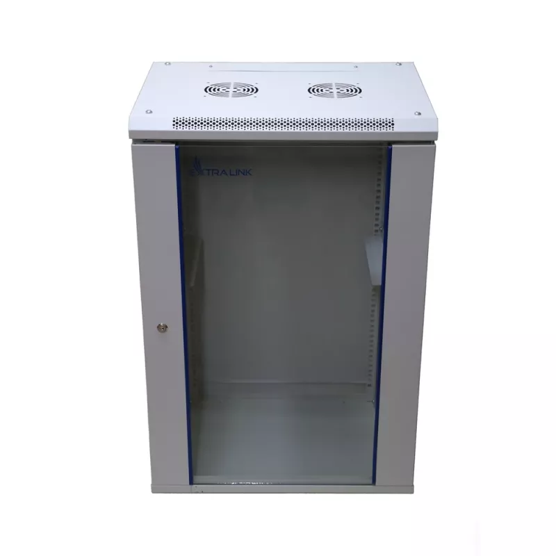 Sieninis stovas Extralink 18U 600x450 Pilka