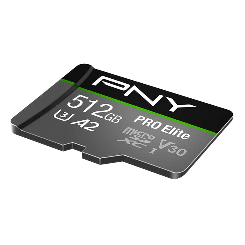 „Flash“ atmintis PNY 512 GB „microSDXC“ 10 klasės P-SDUX512U3100PRO-GE