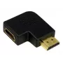 HDMI lyties keitiklio adapteris LOGILINK AH0008 — HDMI į HDMI, juodas, paauksuoti kontaktai