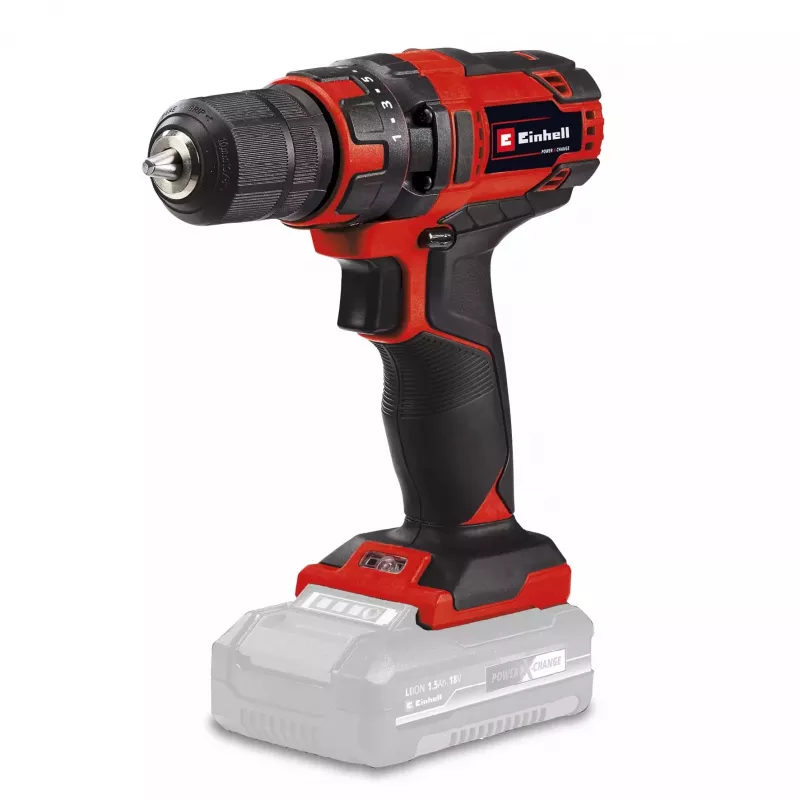 Pistol Grip Drill Einhell TC-CD 18/35 Li - Solo, 550 RPM, 1 cm Chuck
