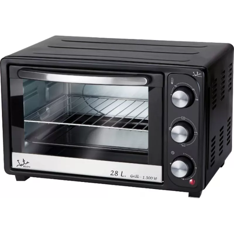 Mini krosnelė JATA HN928 28L 1500W juoda nerūdijantis plienas