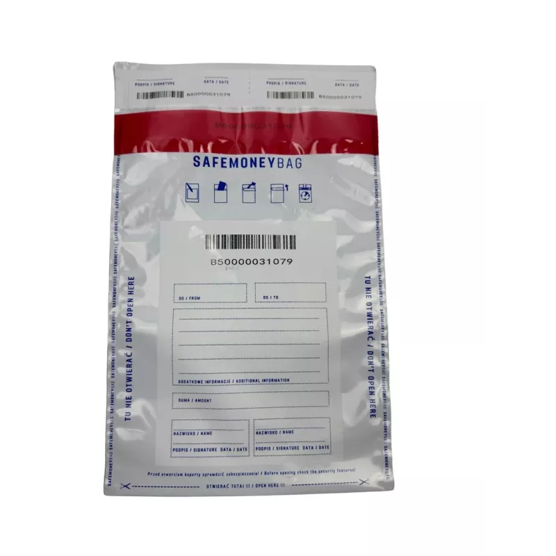 Bestpak SAFEMONEYBAG saugaus saugojimo vokai balti B5 190mmx260mm+35mm 100 vnt.