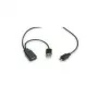 ROLINE USB 2.0 Y kabelis - 2x Type A (ST / BU) - Micro B ST - 1m - Ekranuotas - USB 2.0 Type Micro B - 1 mm (19.08.1009)