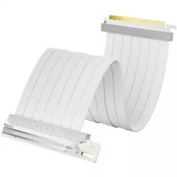 TRYX STRING PCIe 5.0 x16 Riser Cable, 300mm - White