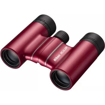 Binokliai Nikon Aculon T02 8x21 raudoni