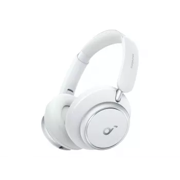 Soundcore by Anker Space Q45 adaptyvios triukšmo slopinimo ausinės, slopinančios triukšmą iki 98 %, itin ilgas 50 val. veikimo laikas, programėlės valdymas, aukštos raiškos garsas