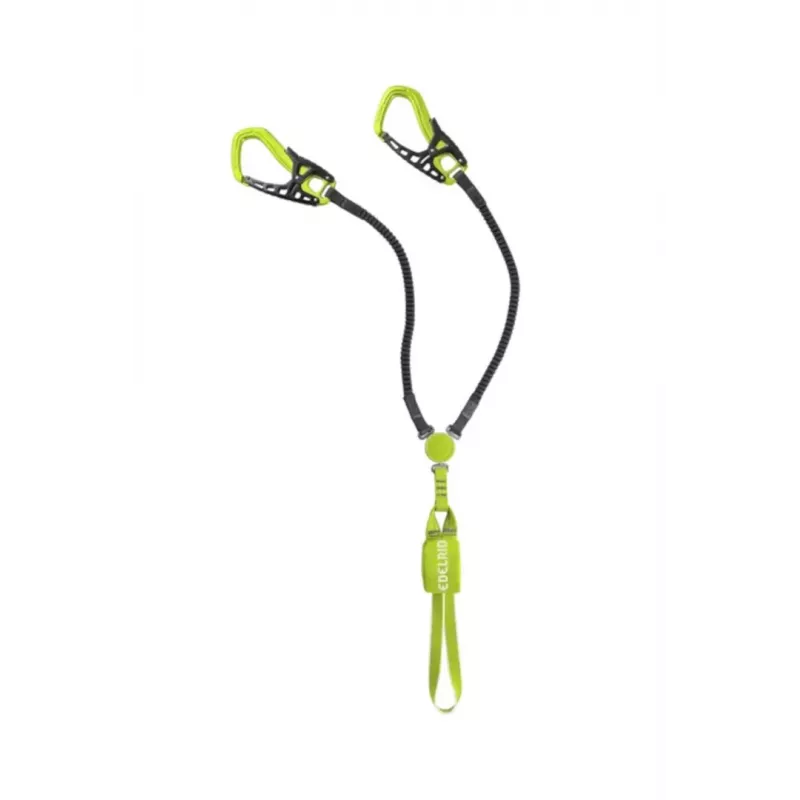 Apsauginis lynas nuo kritimo Edelrid kabelis COMFORT TRI — juoda/žalia, 532 g, min. naudotojo svoris 40 kg