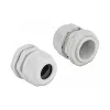 kabelis Gland DeLOCK 60388 pilkas plastikinis 2 vnt.