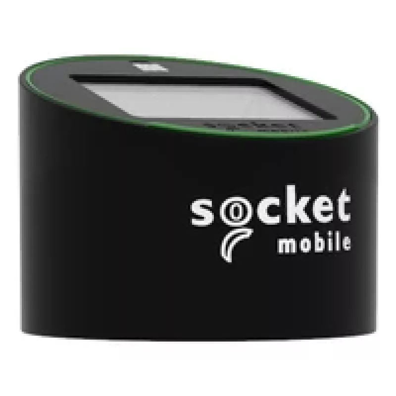 Rankinis QR kodų skaitytuvas Socket Mobile SocketScan S320 — Bluetooth, juodas, su saugiu laikikliu