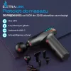 Masažo pistoletas Extralink MSG-02-LITE 3200 RPM 6 antgaliai