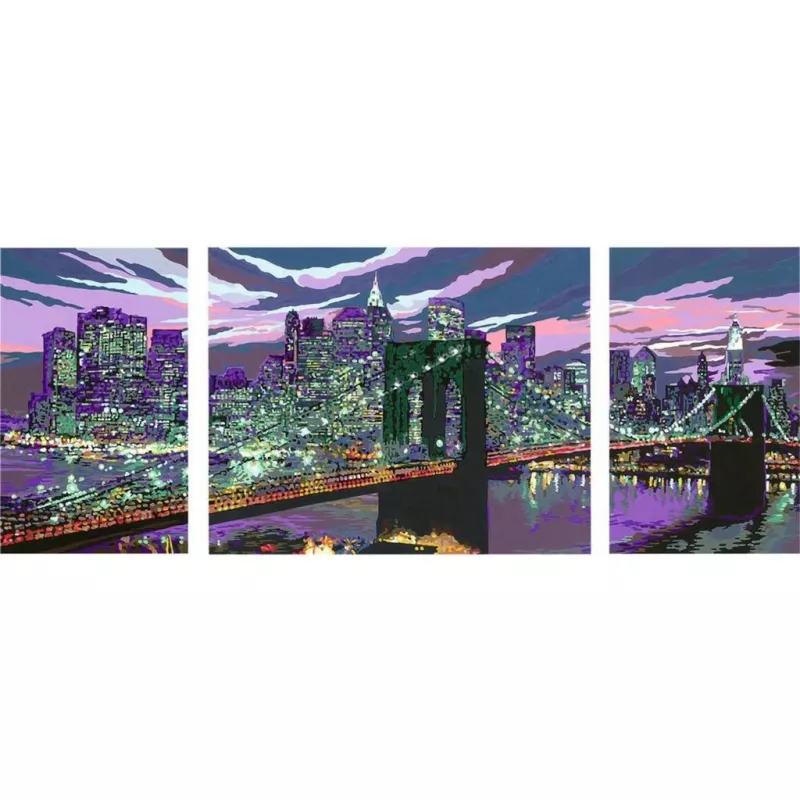 Tapyba pagal numerius - Creart nauja York Skyline