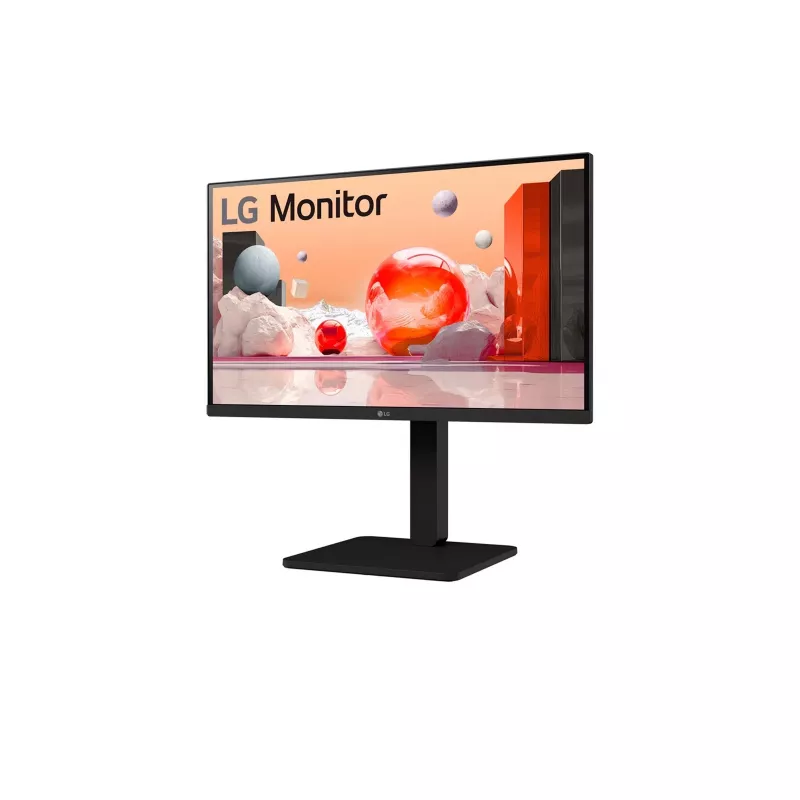 LG 24BA450-B kompiuterio monitorius 60,5 cm (23,8 col.) 1920 x 1080 pikselių Full HD juodas