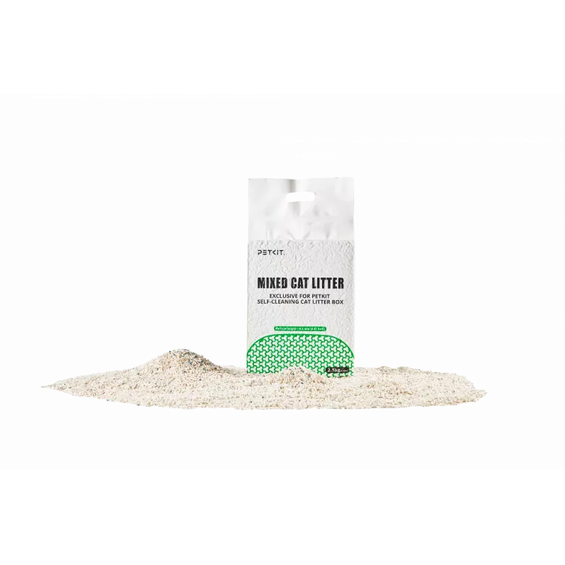Kačių kraikas PETKIT Mixed Cat Litter, 3 maišeliai – daugiafunkcis sulimpančio kraiko rinkinys