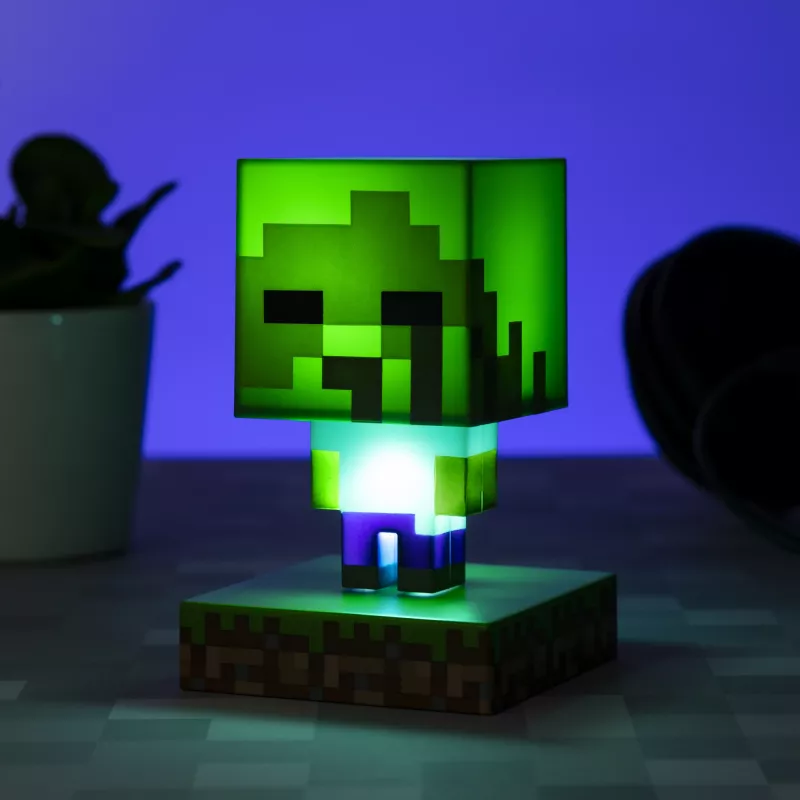 Stalinė lempa Paladone Light Paladone Minecraft Zombie Light PP6592MCFV4 LED