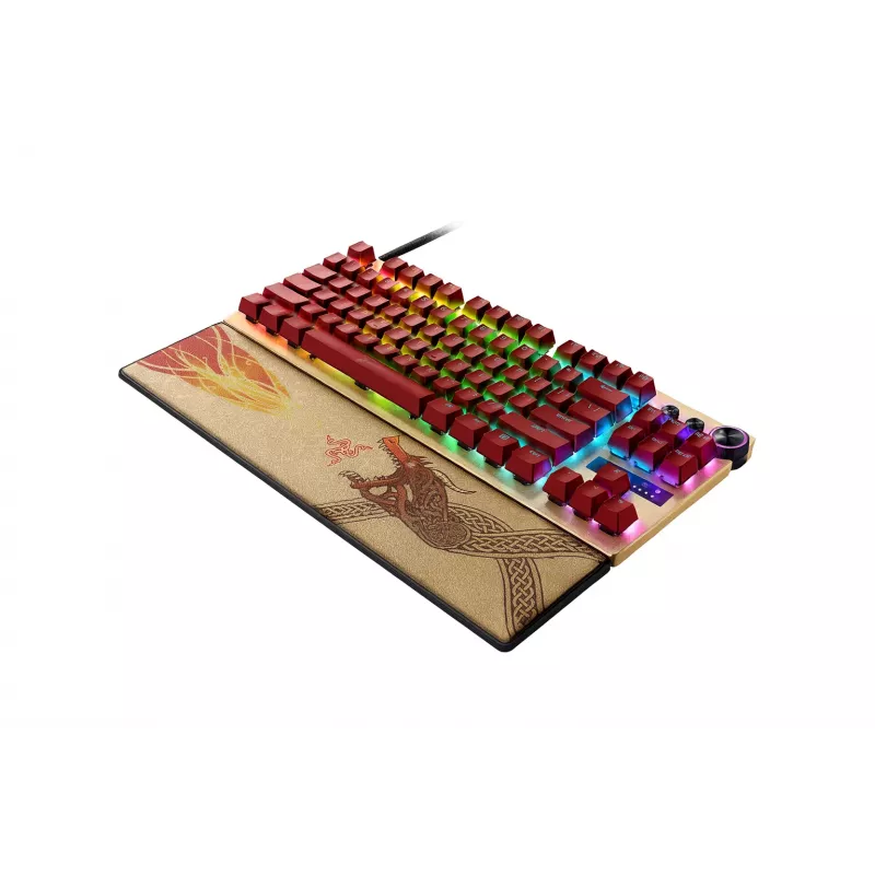 Razer Huntsman V3 Pro Tenkeyless | Žaidimų klaviatūra | Laidinė | US | Counter-Strike 2 leidimas | USB Type-C | Razer Analog Optical Switch Gen-2