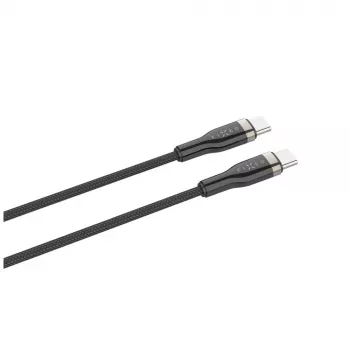Fiksuotas | Pintas kabelis, 100W | FIXDB-CC12-BK | Juoda