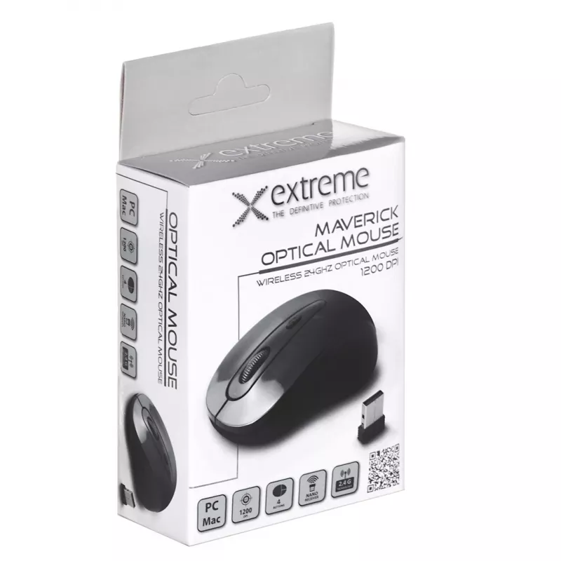Extreme XM104K pelė USB Type-A optinė 1000 DPI dešinėje pusėje