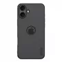 Apsauginis dėklas Nillkin iPhone 16 Plus Super Frosted Pro — juodas, plonas kietas kevalas