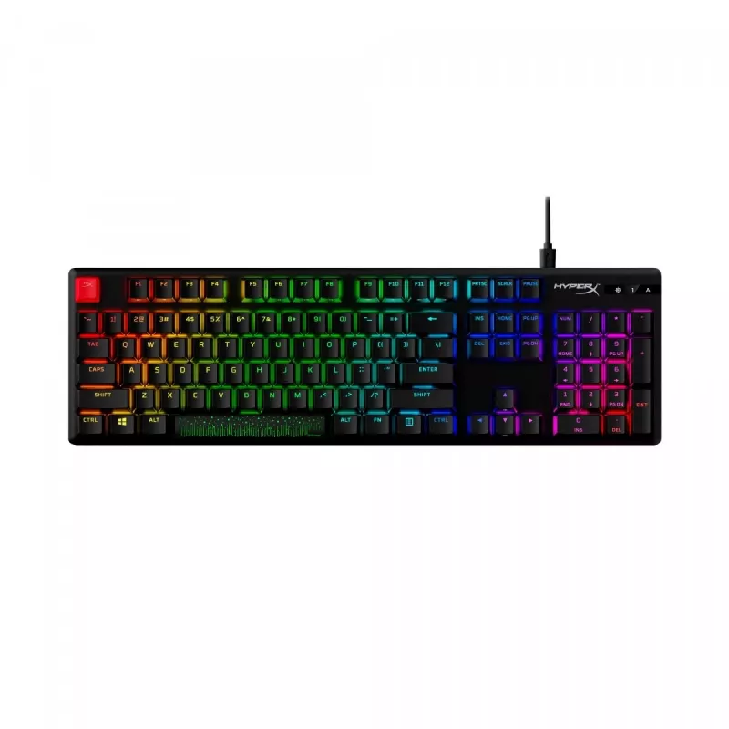 HyperX Alloy Origins PBT HX Red - mechaninė žaidimų klaviatūra