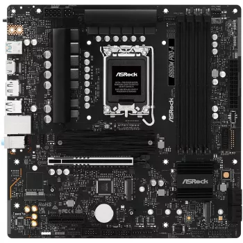 Pagrindinė plokštė ASRock B860M Pro-A micro ATX — Intel B860, LGA 1851, DDR5, 4 DIMM, iki 256 GB, 2.5Gb Ethernet