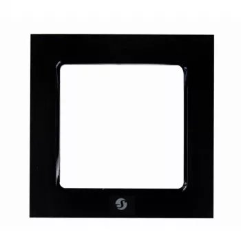 Shelly WF1 juodas išmanusis kištukas, plastikinis 80x80x10 mm
