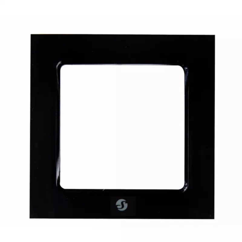 Shelly WF1 juodas išmanusis kištukas, plastikinis 80x80x10 mm
