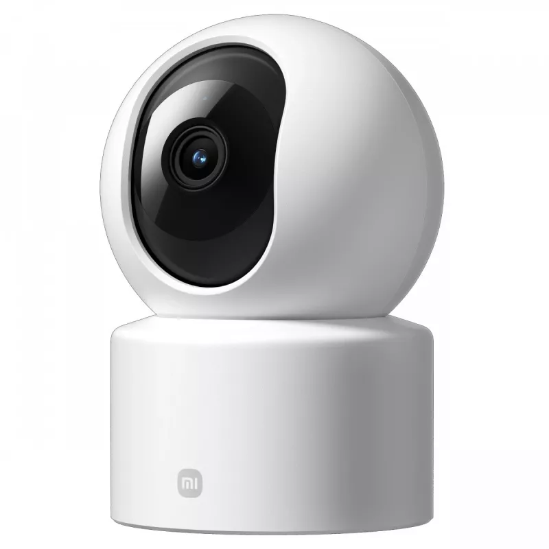 IP apsaugos kamera Xiaomi Smart Camera C201 — vidaus sferinė 2MP 1920x1080, 110° matymo kampas, pasukama 360°, pasvirimo kampas 0–108°, Wi‑Fi, IR 940 nm